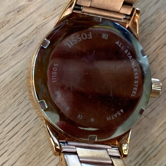 Fossil Ladies Watch Rose Gold